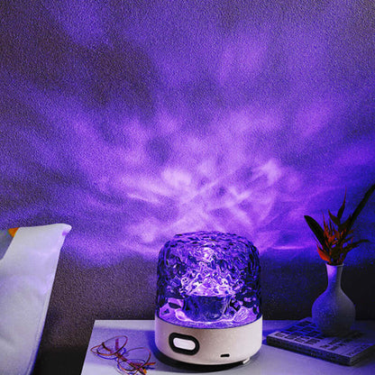 Colorful Star Night Lamp with Soothing Water Sound