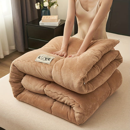 Soft Plush Fleece Winter Duvet for Ultimate Warmth