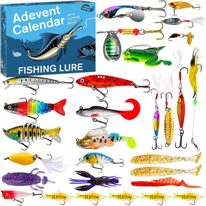 Fishing Advent Calendar - Christmas Box