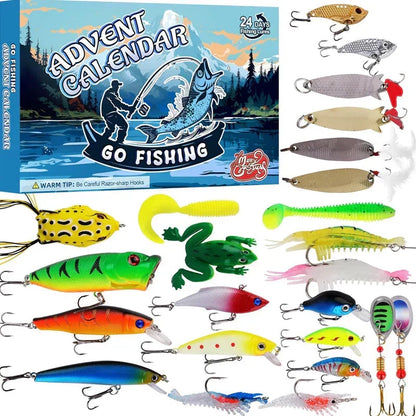 Fishing Advent Calendar - Christmas Box
