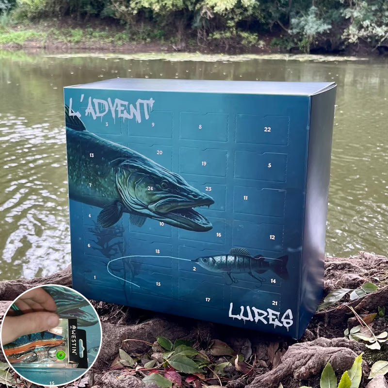Fishing Advent Calendar - Christmas Box