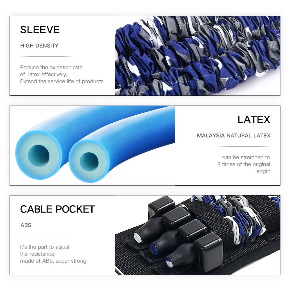 Durable Resistance Band Home Workout Kit