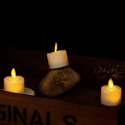 Warm Ambient LED Flameless Candle Set