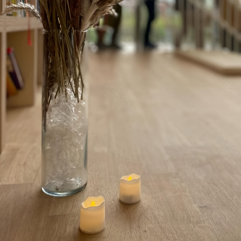 Realistic LED Candle Lights Warm White