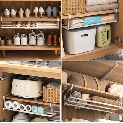 Easy Fit Shelf Extender - Adjustable Storage Rack