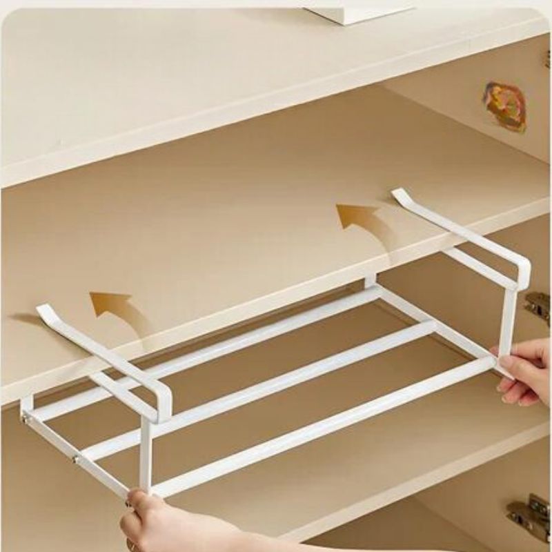 Easy Fit Shelf Extender - Adjustable Storage Rack