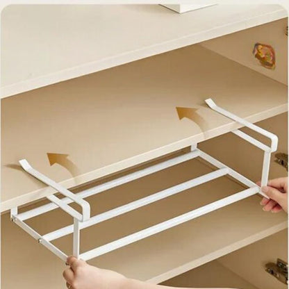 Easy Fit Shelf Extender - Adjustable Storage Rack - Cofik