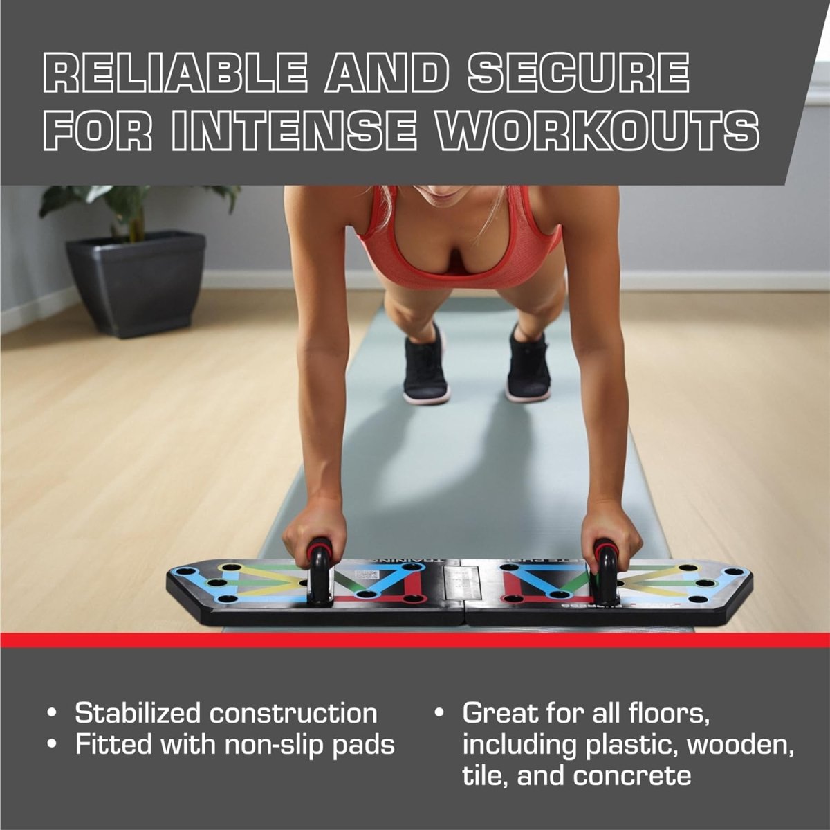 Portable Foldable Home Gym Board - Full Body Workout Trainer