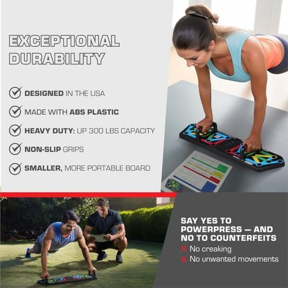 Portable Foldable Home Gym Board - Full Body Workout Trainer