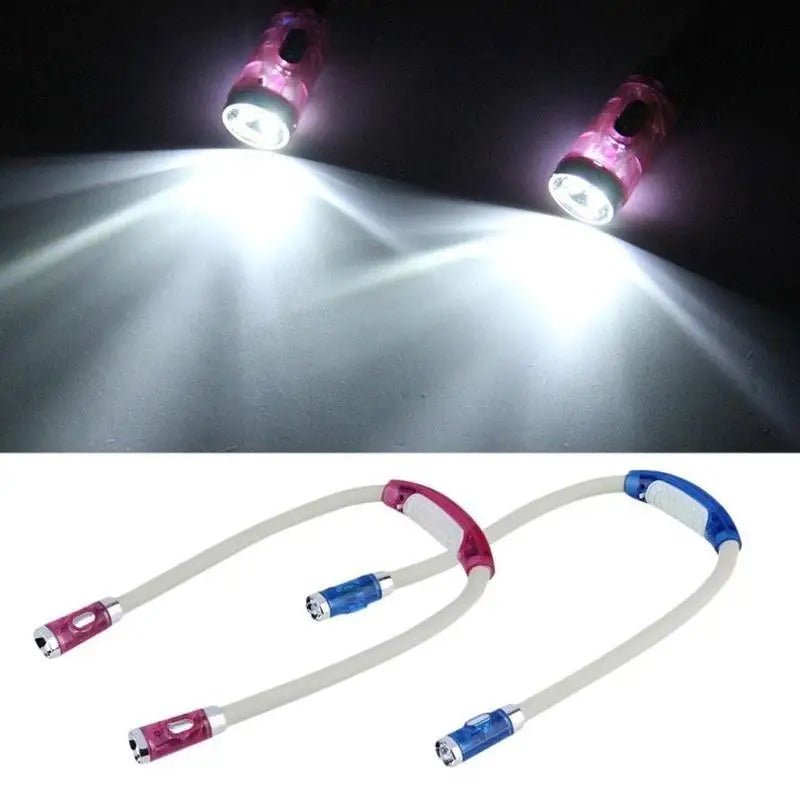 Adjustable LED Reading Light for Knitting and Crafts
