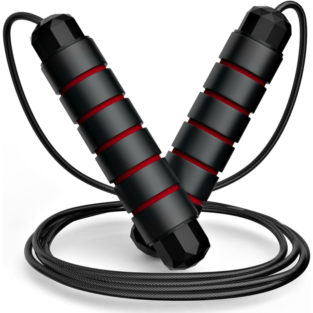 Premium Adjustable Fitness Jump Rope with Foam Grip