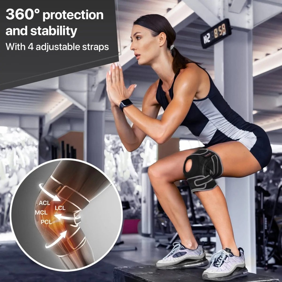 Comfortable Plus Size Knee Support Brace - Cofik