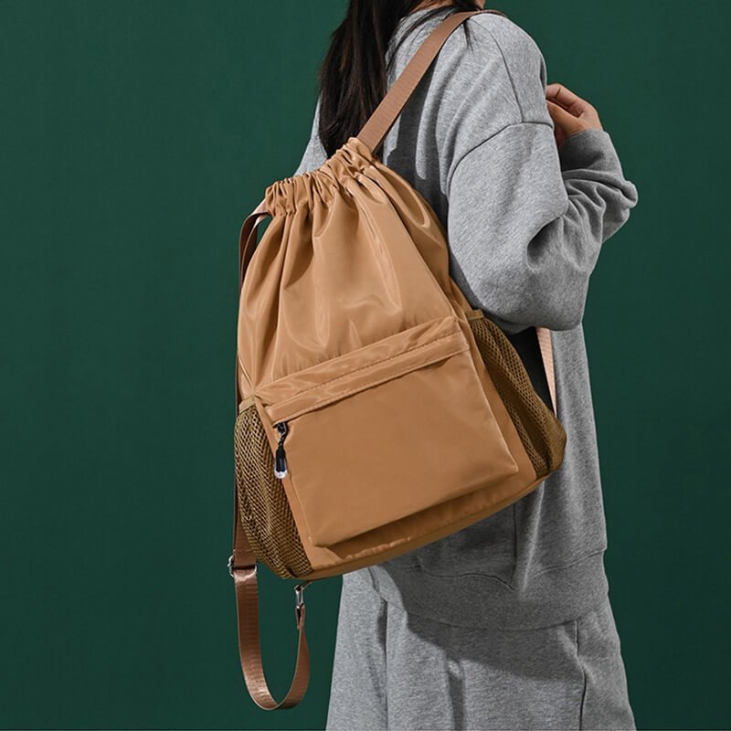 Versatile Gym Backpack with Pockets and Shoe Storage