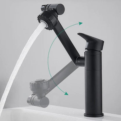 Flexible Kitchen Faucet with 360° Rotation and Spray