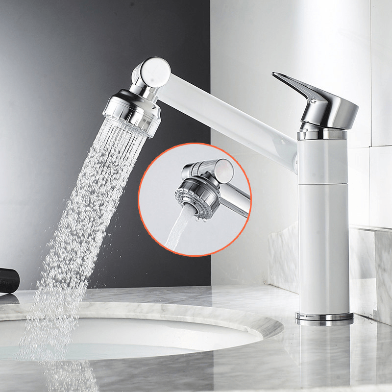 Flexible Kitchen Faucet with 360° Rotation and Spray - Cofik
