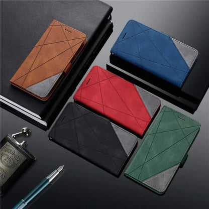 Premium Phone Wallet Flip Case Cover