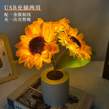 Bright USB Rechargeable Desk Lamp