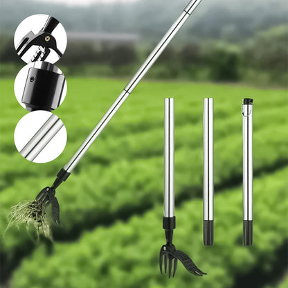 Heavy Duty Adjustable Garden Weeder Tool