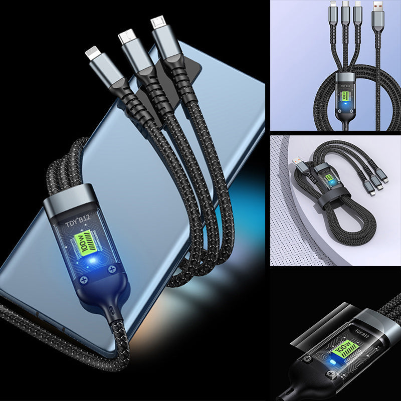 Quick Charge 3-in-1 USB Charging Cable