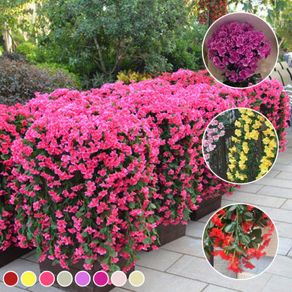 Colorful Fake Flower Orchid Arrangement