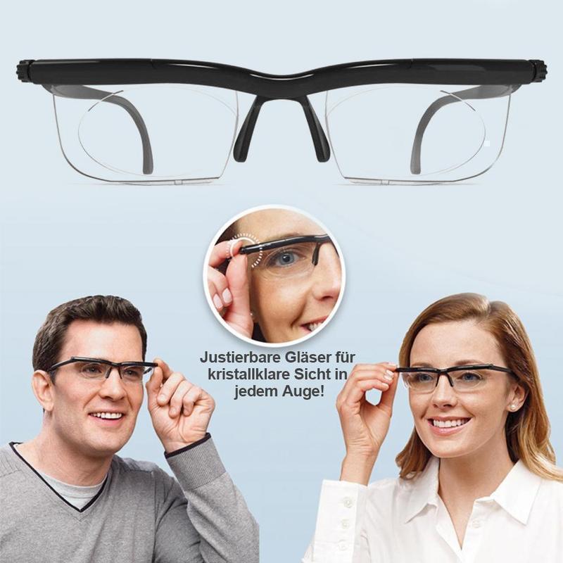 Focus Adjustable Glasses Reading Glasses Unisex