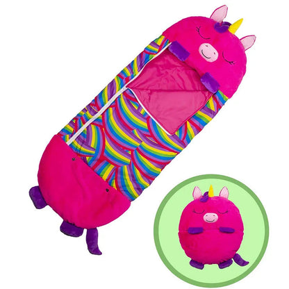 Foldable Animal-Shaped Sleeping Bag for Kids – Snoozi