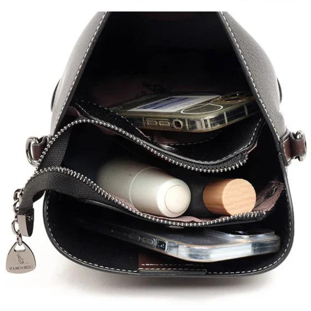 Genuine Leather Small Cross Body Handbag
