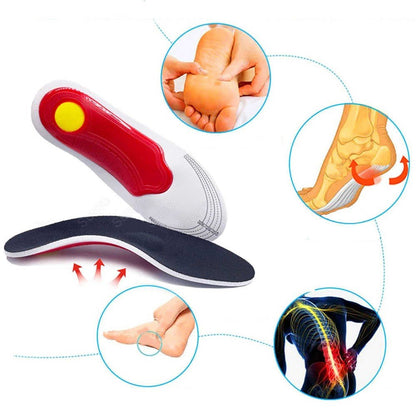 Customizable Arch Support Insoles for Foot Pain Relief