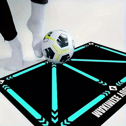 FOOTMASTER - Non-slip Soccer Training Mat for Effective Technique Training, Coordination, and Ball Control Indoors
