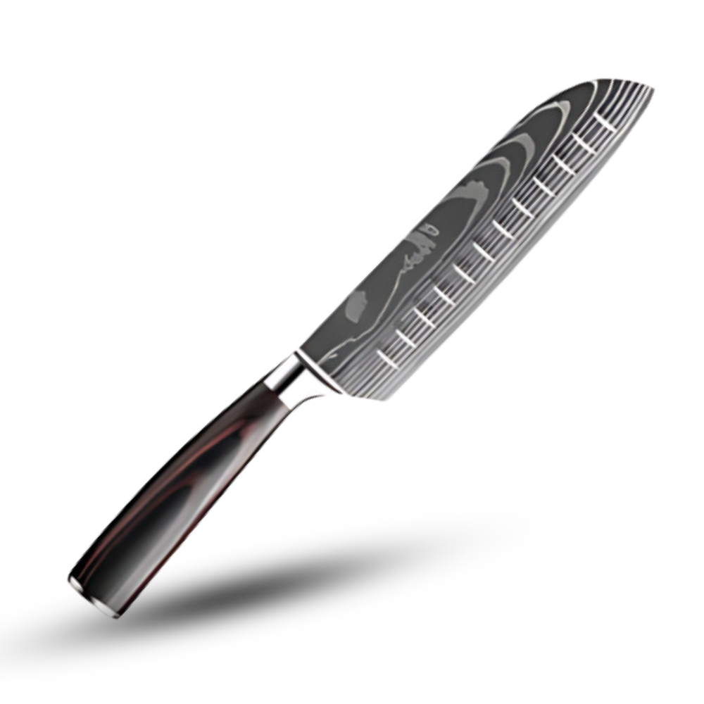 Asian Style Wood Handle Chef Knives