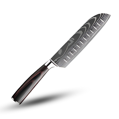 Asian Style Wood Handle Chef Knives