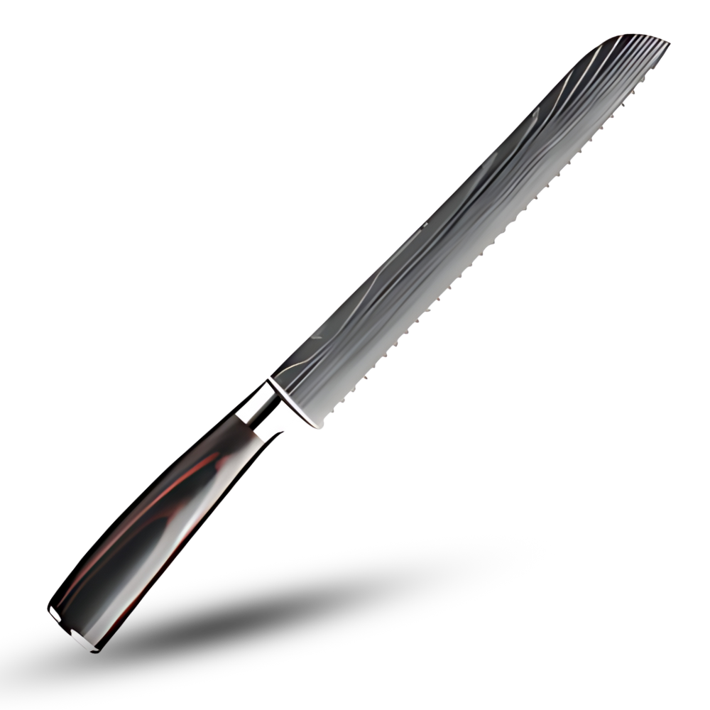 Asian Style Wood Handle Chef Knives