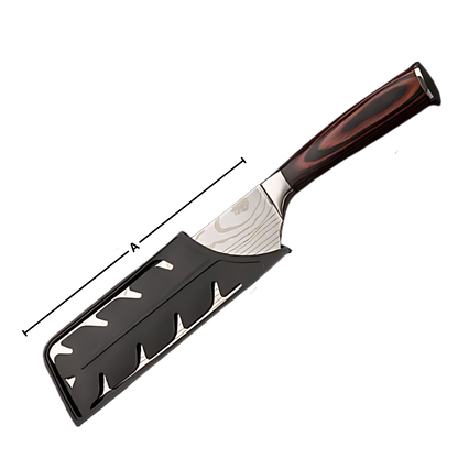 Asian Style Wood Handle Chef Knives