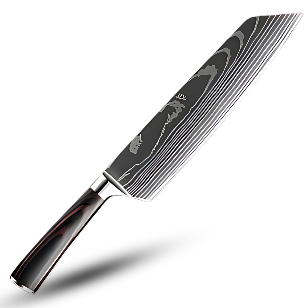 Asian Style Wood Handle Chef Knives - Cofik