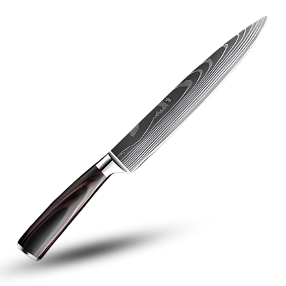 Asian Style Wood Handle Chef Knives
