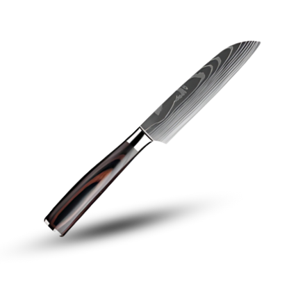 Asian Style Wood Handle Chef Knives
