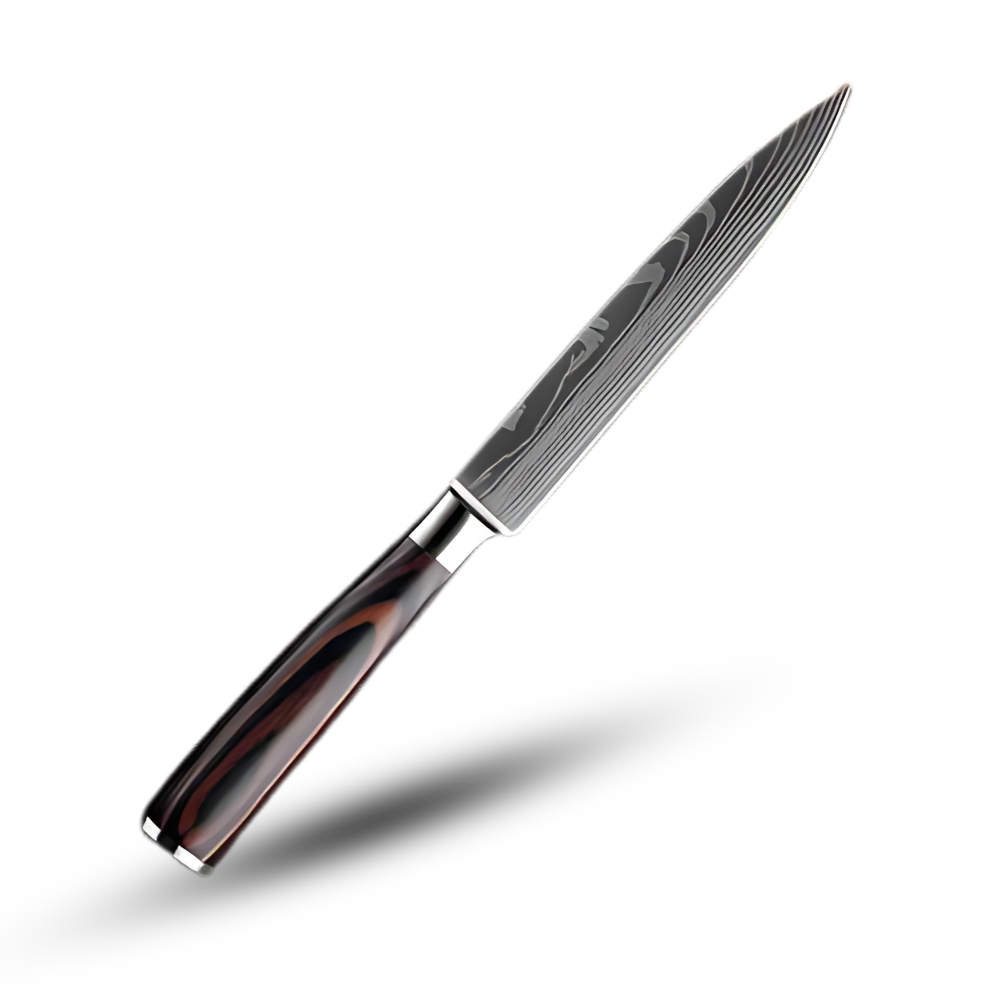 Asian Style Wood Handle Chef Knives