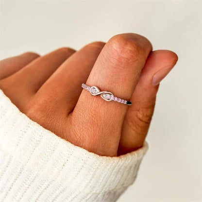 Timeless Infinity Diamond Engagement Ring - Cofik
