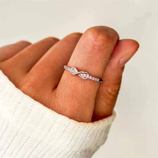 Timeless Infinity Diamond Engagement Ring - Cofik