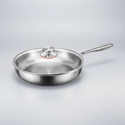 FORGEON – Titanium hammered non-stick frying pan for induction cooktops and everyday cooking