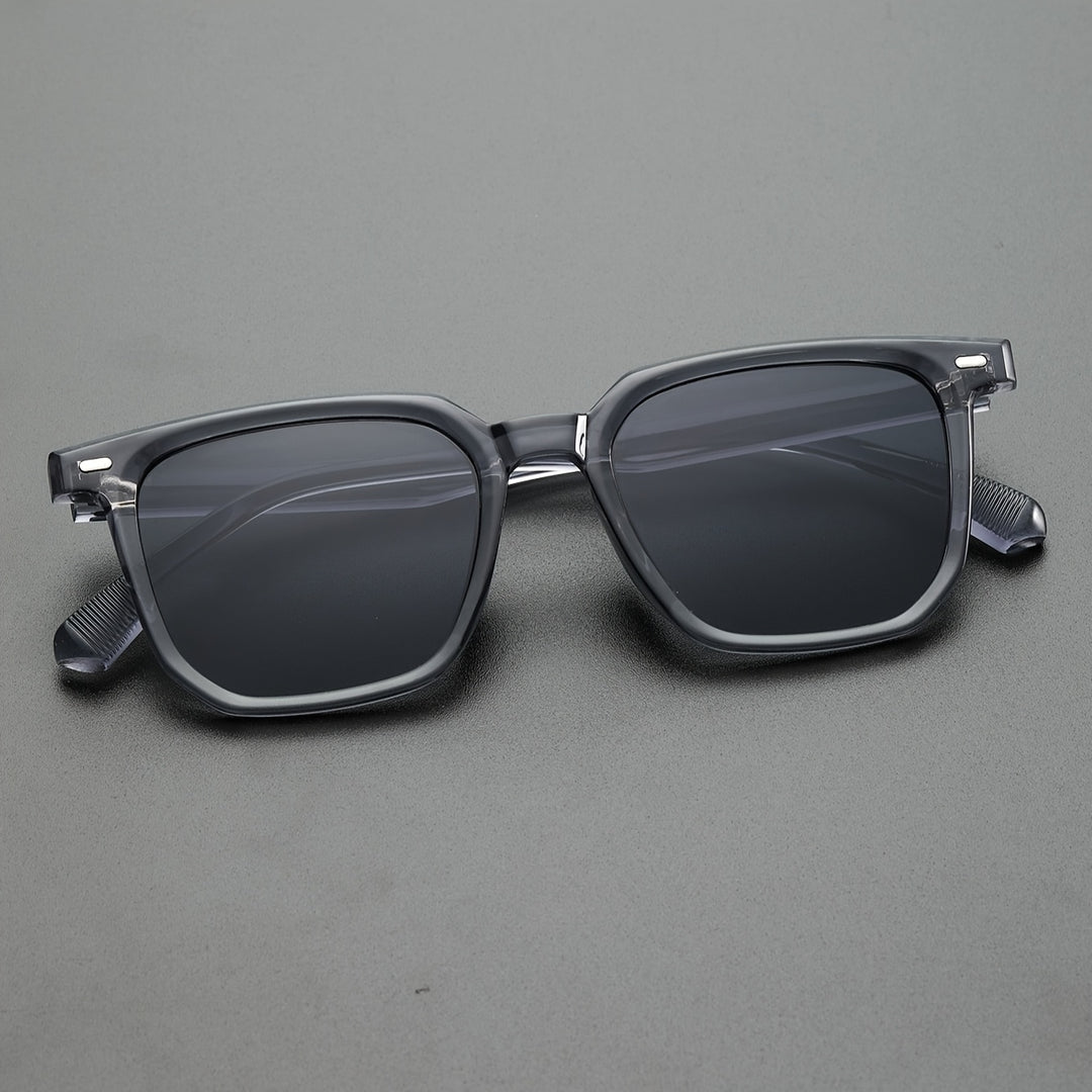 Men's Classic Square Shades - Slim and Trendy