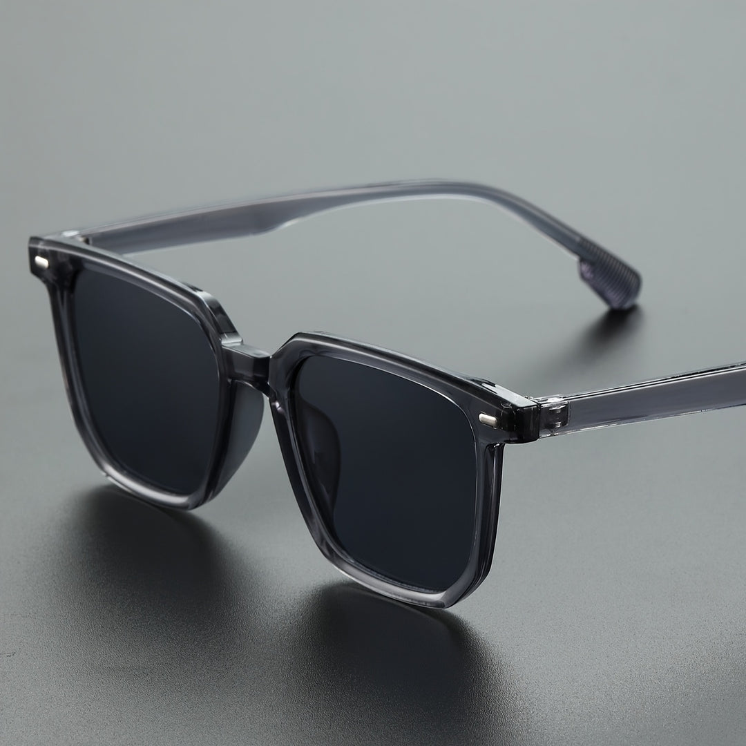 Men's Classic Square Shades - Slim and Trendy