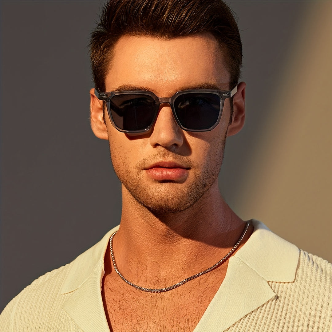 Men's Classic Square Shades - Slim and Trendy - Cofik