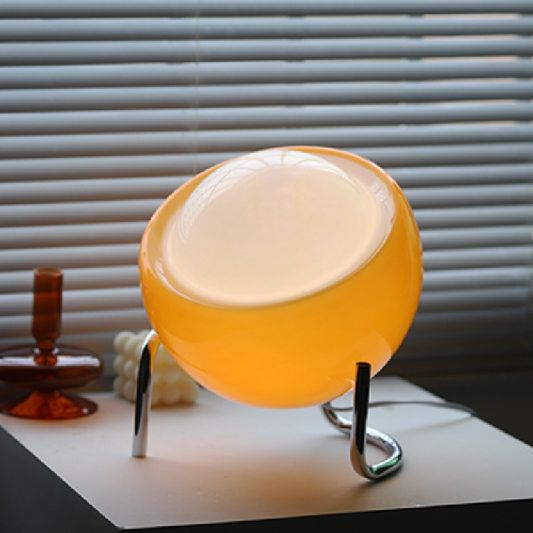 Vintage Glass Desk Lamp - Warm Nordic Bedside Light - Cofik
