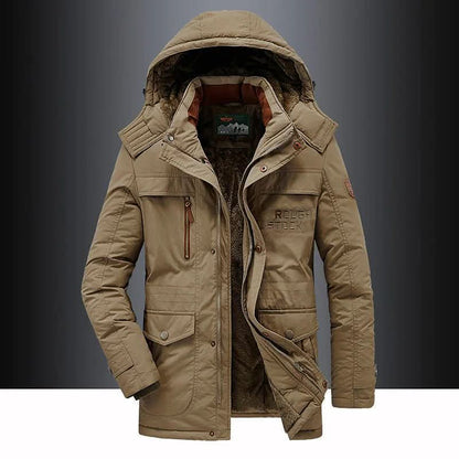 FROSTGUARD – Padded Parka for Warmth & Protection on Cold Days