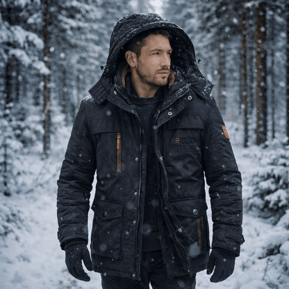FROSTGUARD – Padded Parka for Warmth & Protection on Cold Days