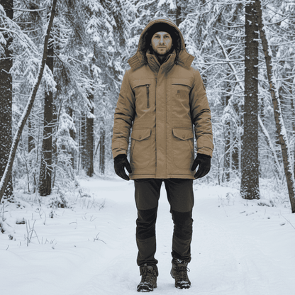 FROSTGUARD – Padded Parka for Warmth & Protection on Cold Days