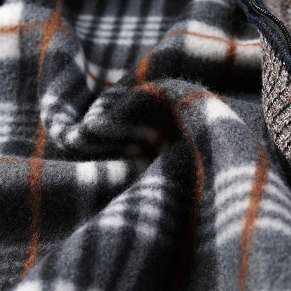 Full-Zip Lined Cardigan