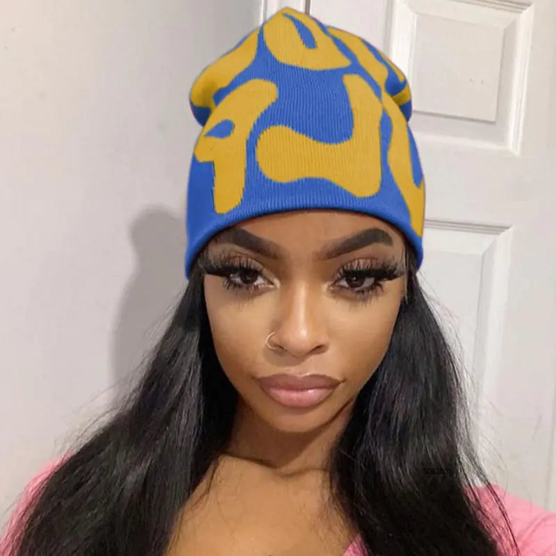 Warm Winter Knit Beanie Caps