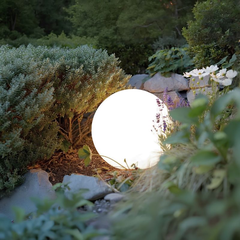 Colorful Outdoor Solar Powered Garden Lamps